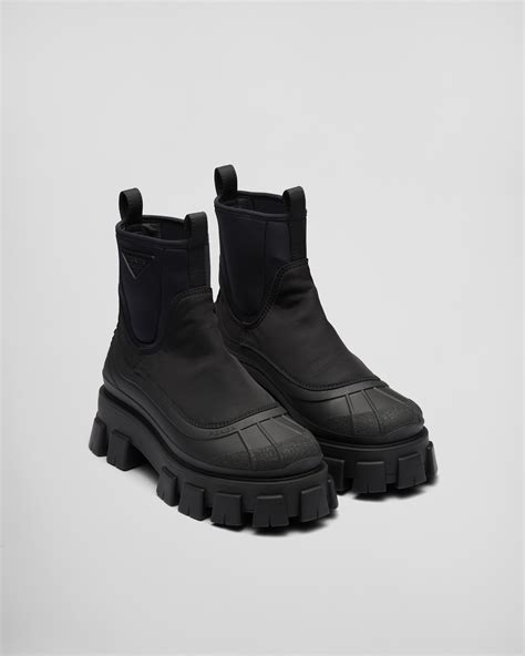 prada boots for kids|Prada suede platform boots.